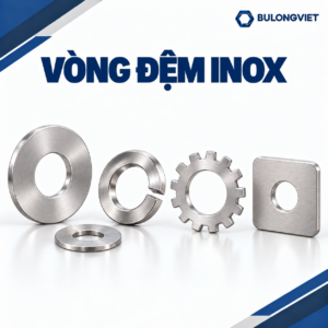 Vòng đệm inox(Long đen)