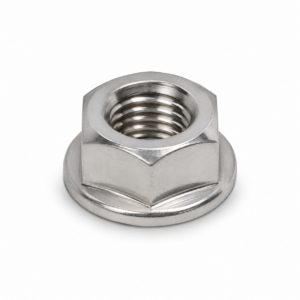 Đai ốc liền long đen inox – DIN 6923