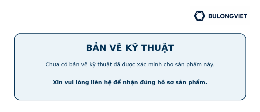 Bản vẽ kỹ thuật Tắc kê nở ba cánh inox
