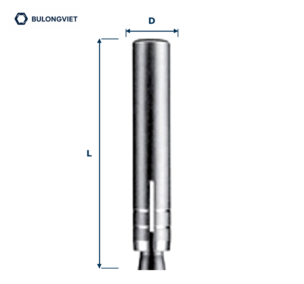 Bản vẽ kỹ thuật Tắc kê nở hàn inox