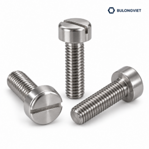 Vít máy đầu trụ xẻ rãnh inox – DIN 84