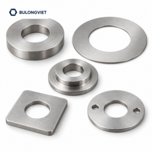 Vòng đệm inox chế tạo theo bản vẽ